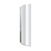 Nuie Curved P-Shaped Bath Screen 6mm