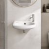 350mm Square Wall Hung Basin - 1 Tap Hole