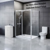 Nuie 1200mm x 800mm Rectangluar Complete Shower Enclosure Package