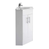 Floe 550mm Corner Cabinet & Basin - 1 Tap Hole