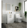 Cube 600mm Minimalist Ceramic Furniture Basin