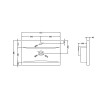 Edge 600mm Mid-Edge Ceramic Furniture Basin