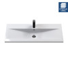 1000mm Mid-Edge Ceramic Furniture Basin