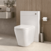 Sienna 500mm White Gloss WC Unit Inc. Concealed Cistern