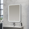 Alder LED Illuminated Mirror With Demister & Touch Switch 500mm x 700mm
