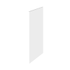 Hudson Reed Fusion White Gloss 370mm x 890mm Decorative Infill Panel/Rep End
