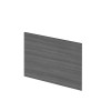 Anthracite Woodgrain 700mm Square Shower Bath End Panel