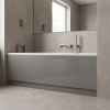 Grey Gloss 1700mm Bath Front Panel & Plinth