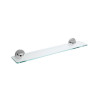 Orion Chrome Glass Vanity Shelf
