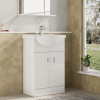 Mayford 550mm Gloss White Floor Standing Cabinet (Only)