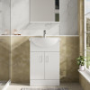 Mayford 550mm Gloss White Floor Standing Cabinet (Only)