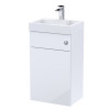 Athena 500mm Gloss White WC/Basin Unit Combi & Cisten (Exc. Pan & Seat)