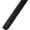 PVC Black Cladding Quadrant Trim - (8mm x 2700mm)