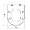 RAK Resort Maxi Quick Release Sandwich Soft Close Seat