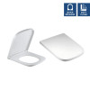 RAK 600 Series Soft Close Toilet Seat Wrap Over