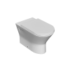 RAK Resort Back To Wall Rimless Toilet & Slimline Soft Close Seat