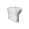 RAK Resort Back To Wall Rimless Toilet & Wrapover Soft Close Seat