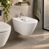 RAK Resort Wall Hung Bidet With Hidden Fixings