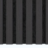 Black Oak Acoustic Wood Wall Panel 600mm x 2400mm x 22mm