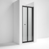 Kristal Matt Black 760mm Bi-Fold Door 6mm Glass (1900mm)