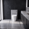 Nuie Lunar Satin Grey 550mm WC Unit