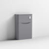Nuie Lunar Satin Grey 550mm WC Unit
