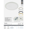 Tauri White LED Flush Wall/Ceiling 24W Panel