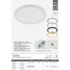 Tauri Satin Black LED Flush Wall/Ceiling 24W Panel