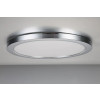 Tauri Satin Chrome LED Flush Wall/Ceiling 24W Panel