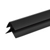 8mm Cladding External Corner Black