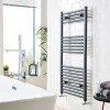K Rail 1000mm x 400mm Anthracite Flat Towel Rail
