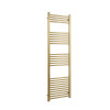 K Rail 1600mm x 500mm Brushed Brass Flat Towel Rail