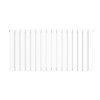 Sienna Single Panel White Designer Radiator 600mm x 1212mm
