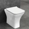 Pro Rimless Comfort Height Back To Wall Toilet & Soft Close Seat