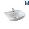 RAK Tonique 520mm Semi Recessed Basin - 1 Tap Hole
