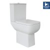 Ultra 600 Comfort Height Close Coupled Modern Toilet with Push Button Cistern & Soft Close Seat