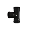 PF 110mm - 90Â° Triple Socket Soil Pipe Tee Black