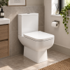 Ultra 600 Rimless Close Coupled Toilet & Soft Close Seat