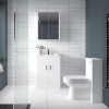 Edge 500mm Floor Standing Cabinet & Minimalist Basin - 1 Tap Hole