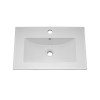 Edge 600mm Floor Standing Cabinet & Minimalist Basin - 1 Tap Hole
