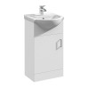 Floe 450mm Floor Standing Cabinet & Basin - 1 Tap Hole