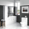 Ice 550mm Floor Standing Cabinet & Basin - 2 Tap Hole