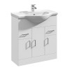 Mayford 750mm Floor Standing Cabinet & Basin - 1 Tap Hole