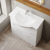 Mayford 850mm Floor Standing Cabinet & Basin - 1 Tap Hole