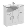 Mayford 850mm Floor Standing Cabinet & Basin - 1 Tap Hole