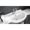 Floe 550mm Gloss Grey Floor Standing Cabinet & Basin - 1 Tap Hole