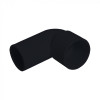 ABS Solvent Weld 90 Degree Conversion Bend 40mm Black