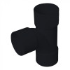 ABS Solvent Weld Tee 32mm Black