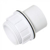 ABS Solvent Weld Tank Connector 40mm White