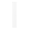 Sienna Double Panel White Designer Radiator 1800mm x 300mm